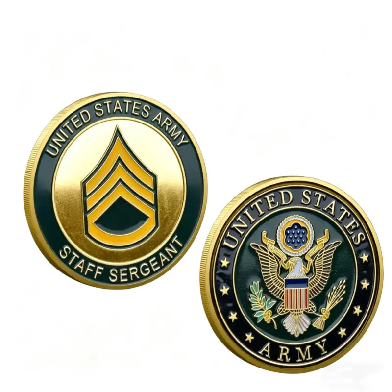 Army 250th birthday challenge coin thumbnail