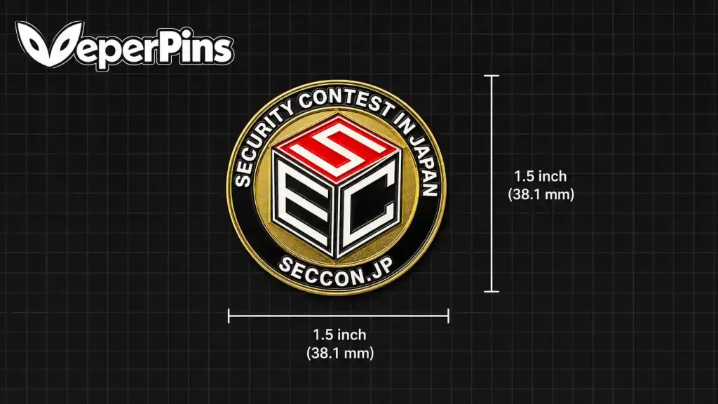 1.5inch challenge coins