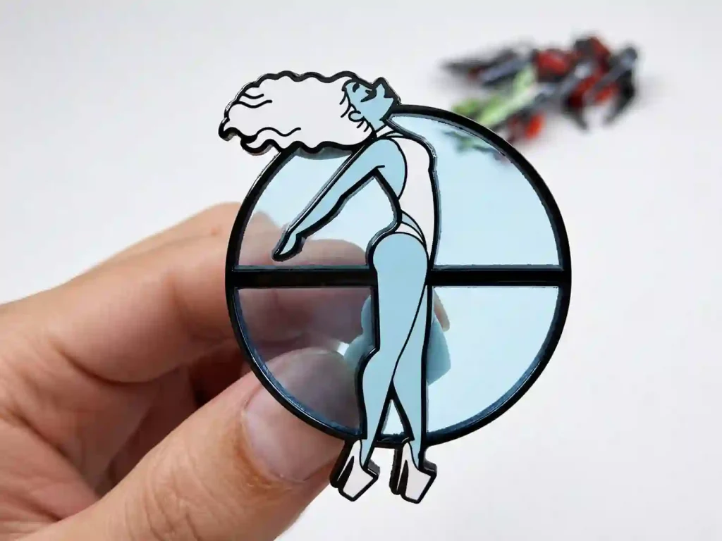 Transparent Enamel pins
