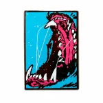 Custom UV printed pins with full-color artwork thumbnail