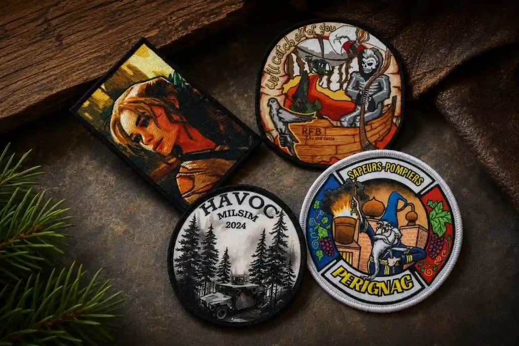 printed patches