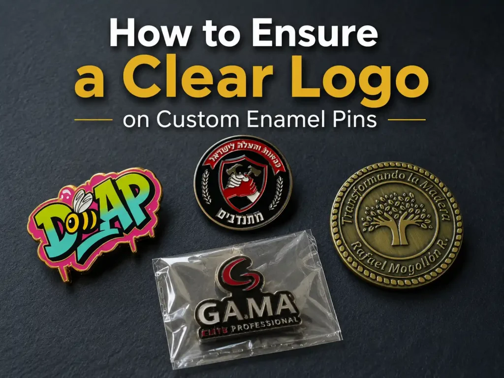 How to Ensure Your Logo Reproduces Clearly on Custom Enamel Pins