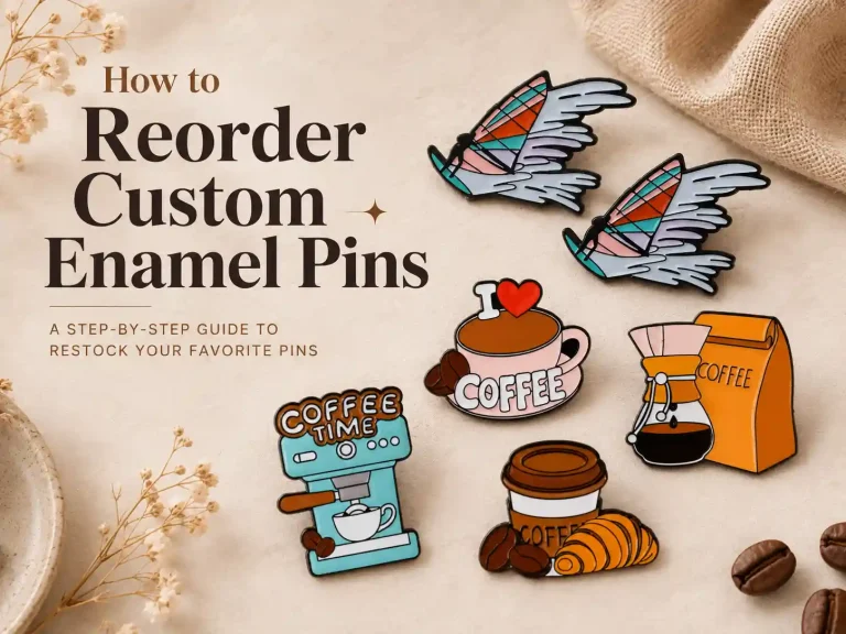 Reordering Custom Enamel Pins